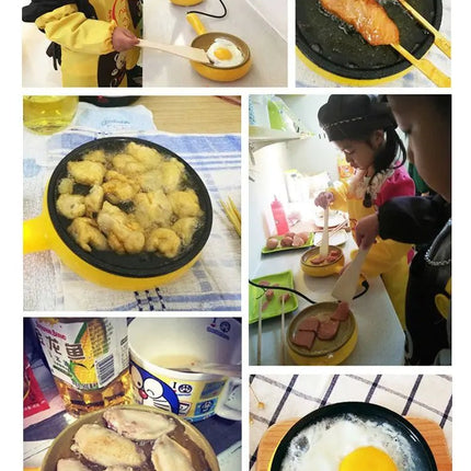 مقلاة صغيرة لقلي وسلق بيض 2in1 Frying Pan Egg Boiler 2349