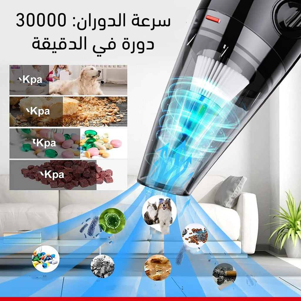 مكنسة قابلة لإعادة الشحن Dsp  أجهزة تنظيف