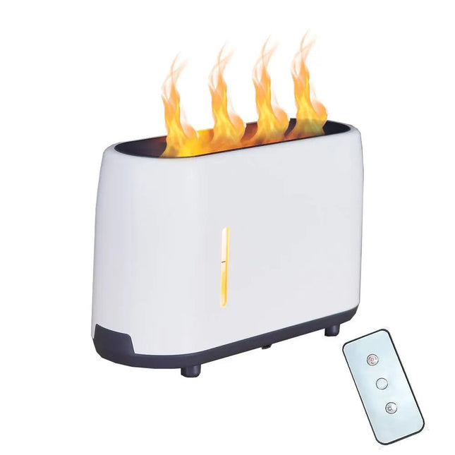 ملطف جو بمعطر زيتي مع منظر ناري Aroma Diffuser With Remote Control 208