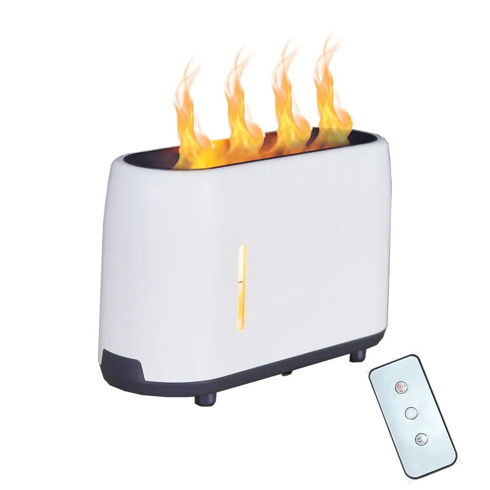 ملطف جو بمعطر زيتي مع منظر ناري Aroma Diffuser With Remote Control 208