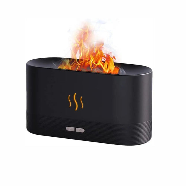 ملطف ومعطر زيتي لترطيب الجو صغير على شكل لهب Flame Aromotherapy Machine 2515