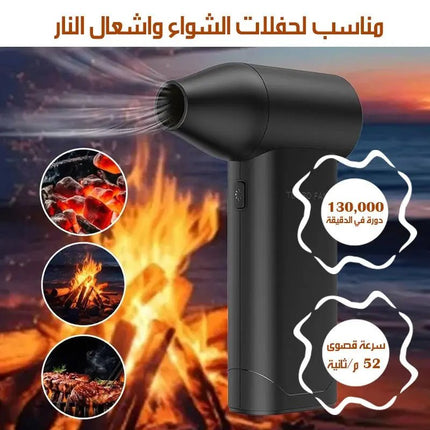 منفاخ بلور بمروحة فائقة السرعة 127