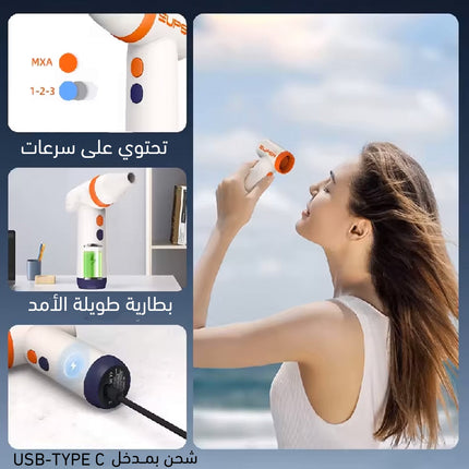 منفاخ هواء توربو صغير عالي السرعة Turbo High-Speed Fan HB-11B  إكسسوارات سيارات