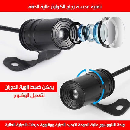 motorcycle lamp اضواء بروجيكتور شكل جناحين للدراجة النارية 3423