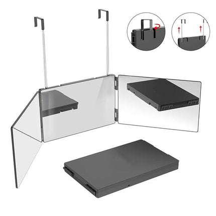 مرأة ثلاثية الاتجاهات قابلة للطي و التعليق FOLDING 3 SIDES MIRROR  ديكور منزلي