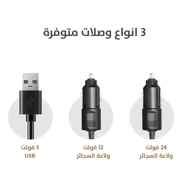 مروحة ثلاثية للسيارة three heads Vechile fan 2641