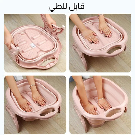 مساج جاكوزي سيليكون قابل للطي Multi Functional Foldable Foot Massage 2350