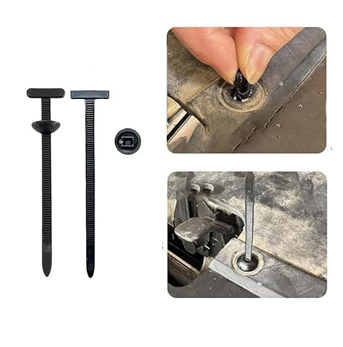 مشبك كوابل مزودة بمسمار و حزقة Nylon Universal Cable Tie Buckle 6109