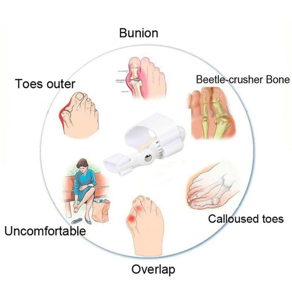 مصحح لأصابع القدم Bunion Corrector Relief Orthopedic Splint 1766