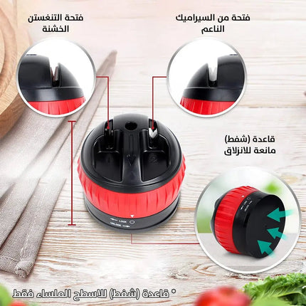 مسن سكاكين محمول يدويManual portable knife sharpener 2766