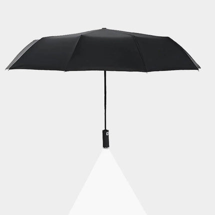 مظلية شتاء اوتو فتح تسكير مع اضاءه ليد LED Winter Umbrella 3120