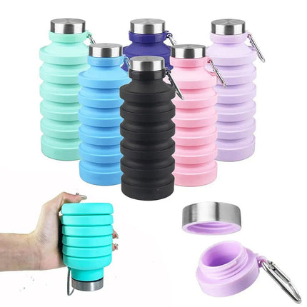 مطرة ماء سيلكون قابلة للطي 2421