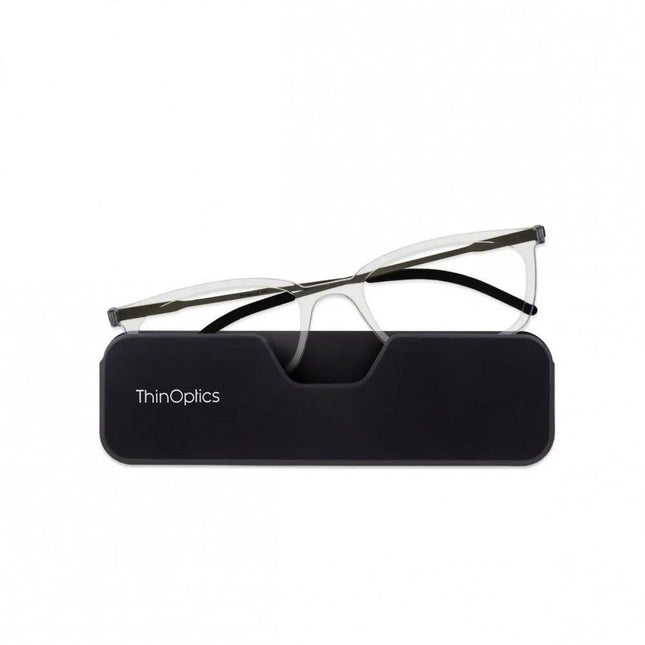 نظارة قراءة شكل جديد مع حافظة  "إكسسوارات أزياء"