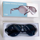 نظارة شمسية لاسلكية بسماعة الاذن wireless glasses with headset f-08  إكسسوارات تقنية