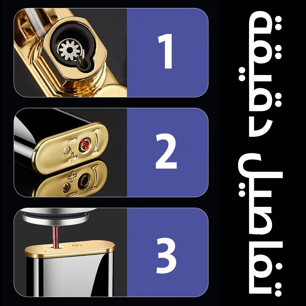 ولاعة على شكل اسد او تنين ضد الرياح lion or Dragon Lighter wind proof 2749