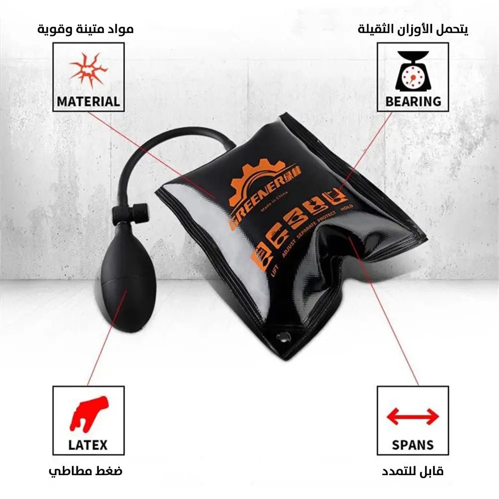 وسادة هوائية لرفع الأثقال GreenPRO installation positioning airbag 2933