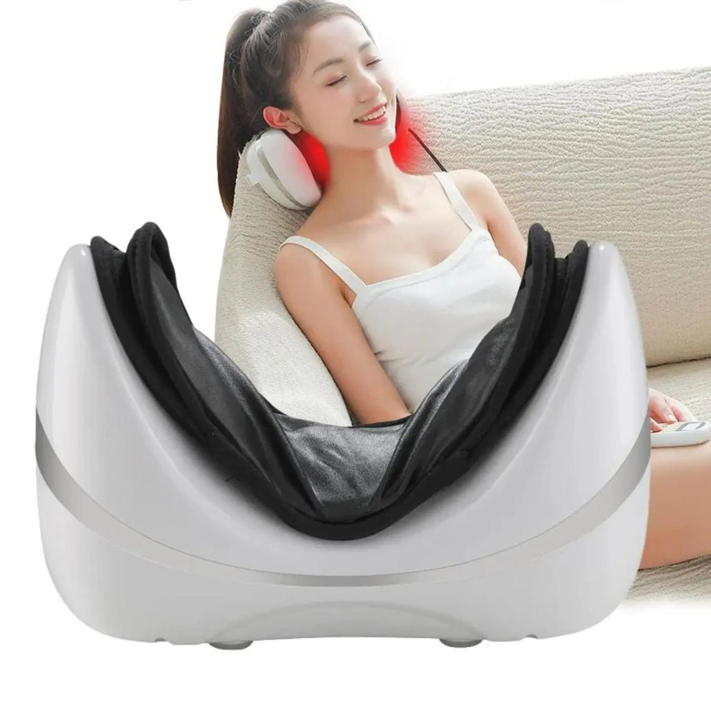 وسادة تدليك للعمود الفقري العنقي Cervical spine Kneading Massager Pillow 2922