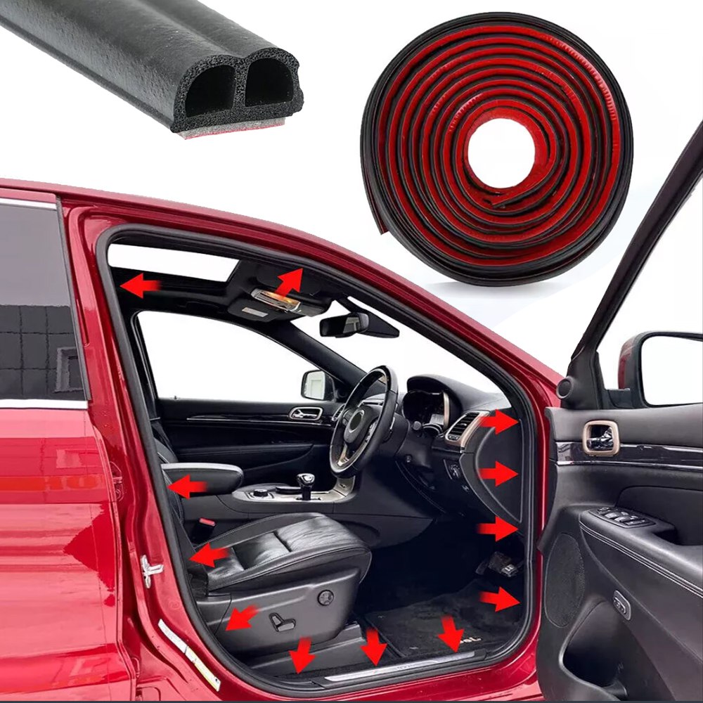 شريط عازل للباب السيارة محكم الإغلاق Car Door Seal Strip Tight Closure  إكسسوارات سيارات