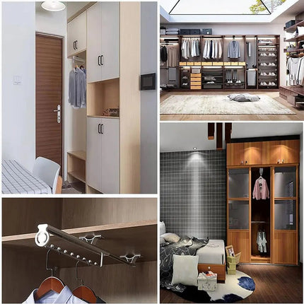 سكة معدنية لتعليق ملابس قابلة للسحب Retractable metal clothes hanger 2735