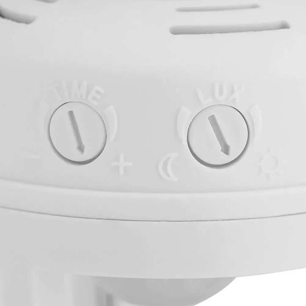 سوكة ضوء مستشعر الحركة Sensor Light Socket E27 Intensified IR Screw LED Bulb Light Lamp 2467