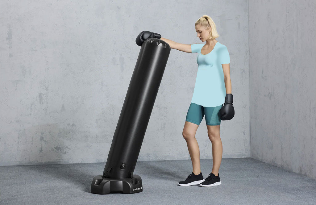 ستاند ملاكمة أرضي نفخ INFLATABLE STANDING BOXING BAG  رياضة وترفيه