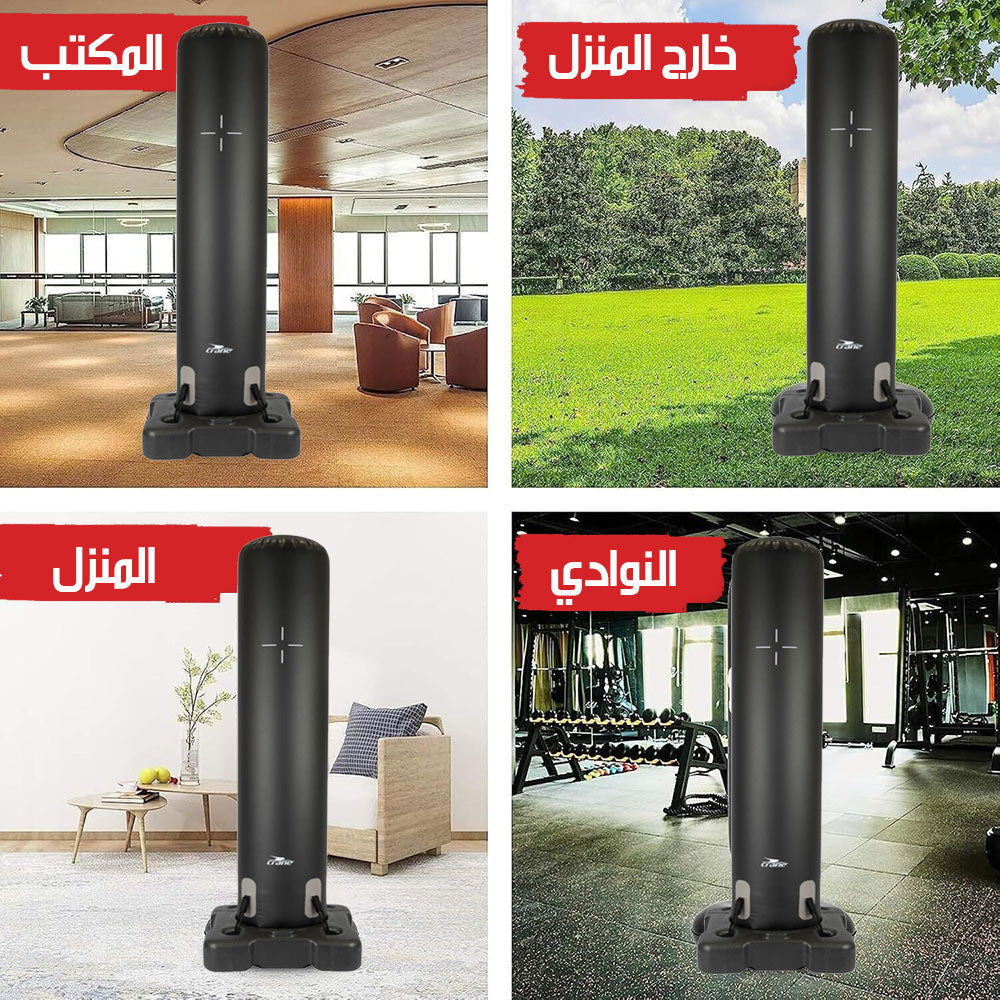 ستاند ملاكمة أرضي نفخ INFLATABLE STANDING BOXING BAG  رياضة وترفيه