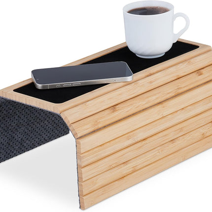 طاولة جانبية خشبية لمسند الكنب قابلة للفردsofa Side Table  أثاث منزلي