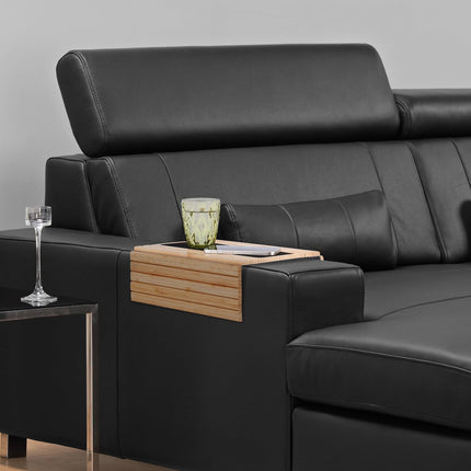 طاولة جانبية خشبية لمسند الكنب قابلة للفردsofa Side Table  أثاث منزلي