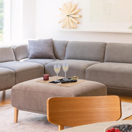 طاولة جانبية خشبية لمسند الكنب قابلة للفردsofa Side Table  أثاث منزلي