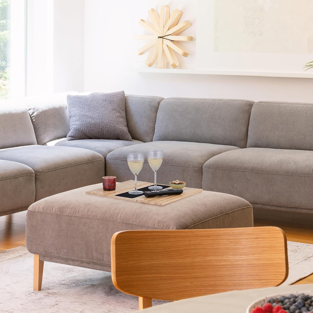 طاولة جانبية خشبية لمسند الكنب قابلة للفردsofa Side Table  أثاث منزلي