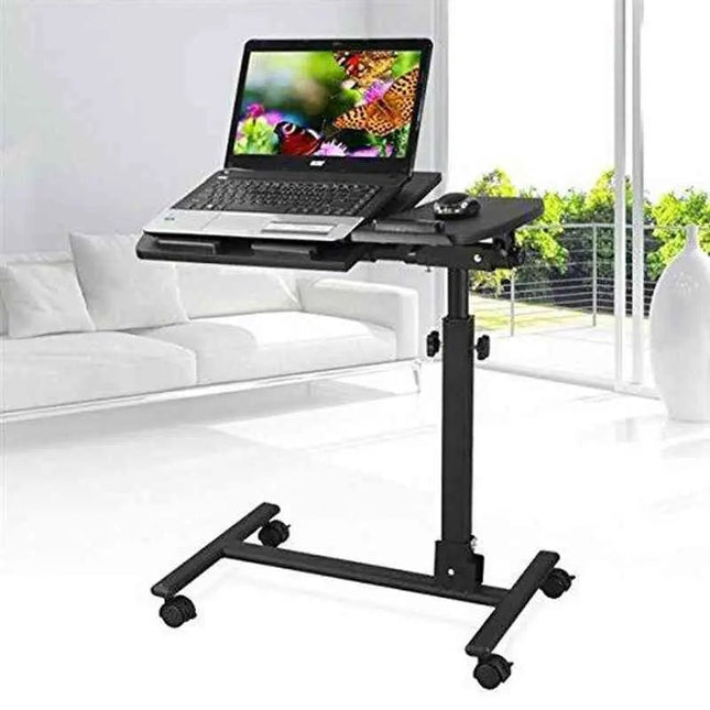 طاولة لابتوب متحركة قابلة للطي Foldable laptop table with wheels 327