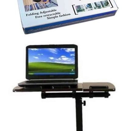 طاولة لابتوب متحركة قابلة للطي Foldable laptop table with wheels 327