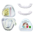 طقم اسنان سفلي علوي Perfect Smiling Teeth Veneer Top And Bottom  منتجات صحة