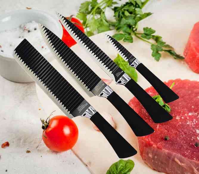 طقم سكاكين مع مبشرة ومقص 191