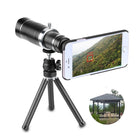 تيليسكوب تكبير لكاميرا الهاتف مع قاعدة تثبيت Telescope Zoom Phone Camerax20/x18/x12  إكسسوارات تقنية